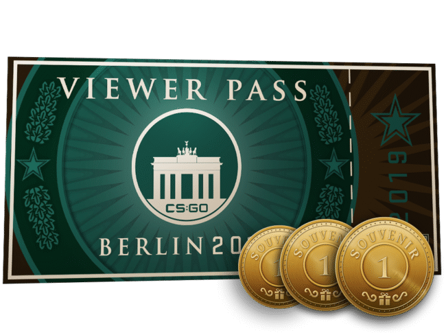 Berlin 2019 Viewer Pass + 3 Souvenir Tokens