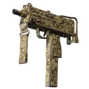 Souvenir MAC-10 | Sienna Damask (Field-Tested)