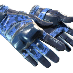 ★ Moto Gloves | Polygon (Well-Worn)