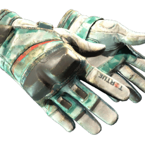 ★ Moto Gloves | Spearmint (Battle-Scarred)