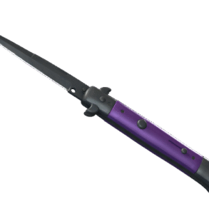 ★ StatTrak™ Stiletto Knife | Ultraviolet (Minimal Wear)