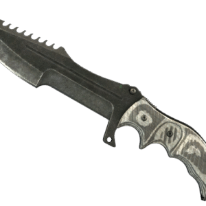 ★ Huntsman Knife | Black Laminate (Battle-Scarred)