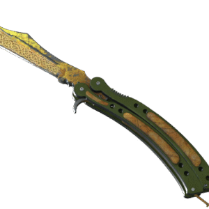 ★ StatTrak™ Butterfly Knife | Lore (Battle-Scarred)