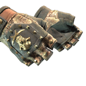 ★ Bloodhound Gloves | Snakebite (Battle-Scarred)