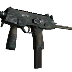 MP9 | Green Plaid (Well-Worn)